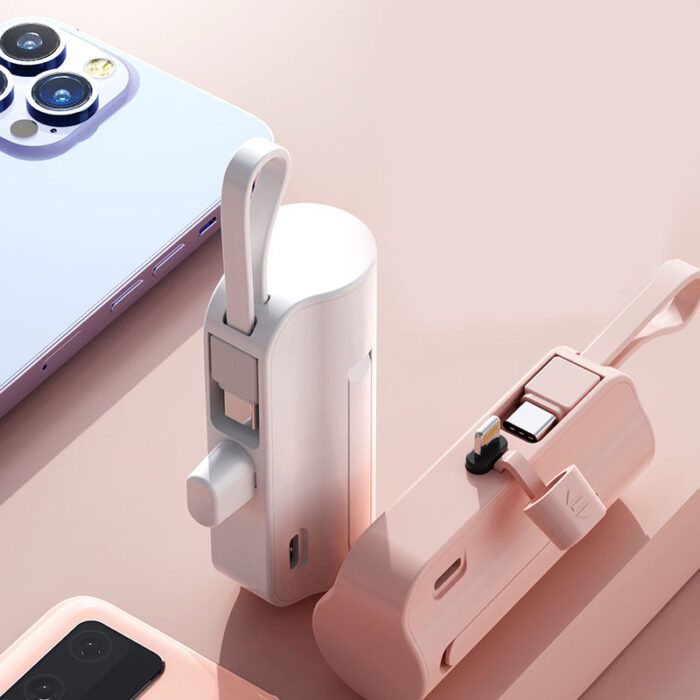 二合一迷你胶囊充电宝-2-in-1 Mini Capsule Charger