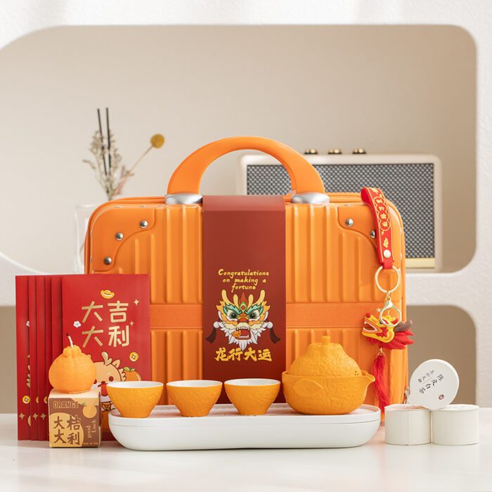 大吉大利全套旅行茶具套装-Great Luck Complete Traveling Tea Set