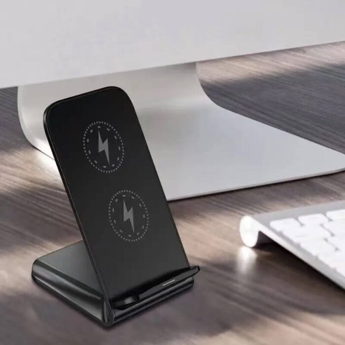 3 In 1 Phone Holder with Wireless Charger