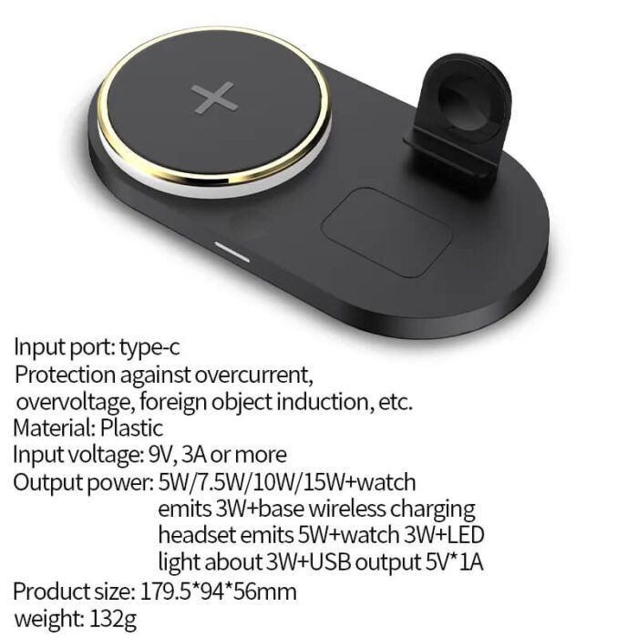 5 in 1 Magnetic Wireless Charger