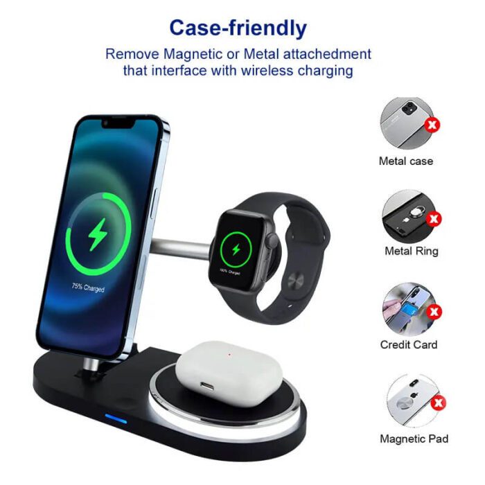 5 in 1 Magnetic Wireless Charger
