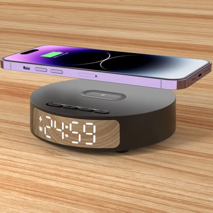 Clock with Wireless Charger