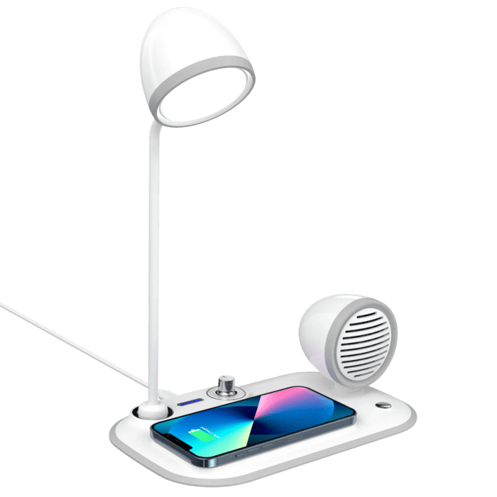 Wireless Charger with Lamp and Speaker