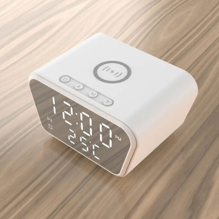 Clock with Wireless Charger