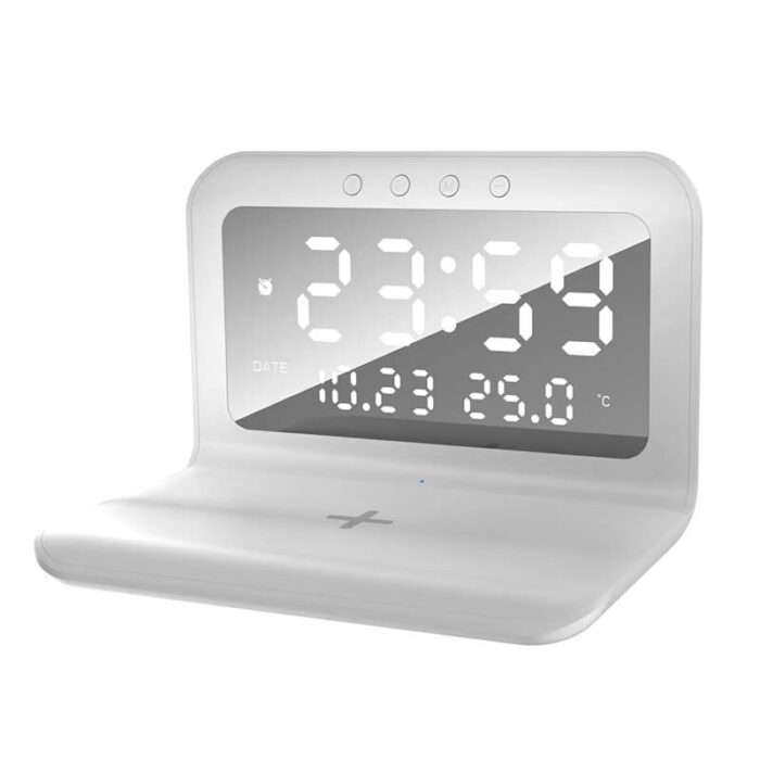 Clock with Wireless Charger