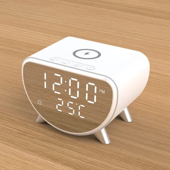 Clock with Wireless Charger