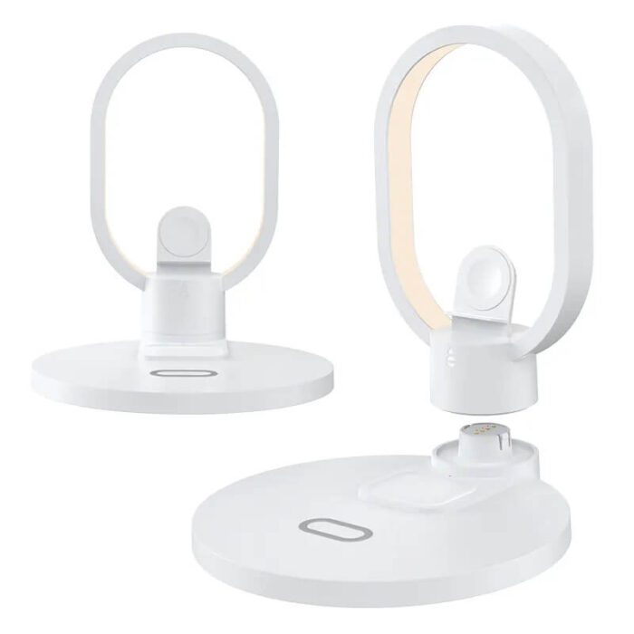 5 in 1 Wireless Charger with Bedside Lamp