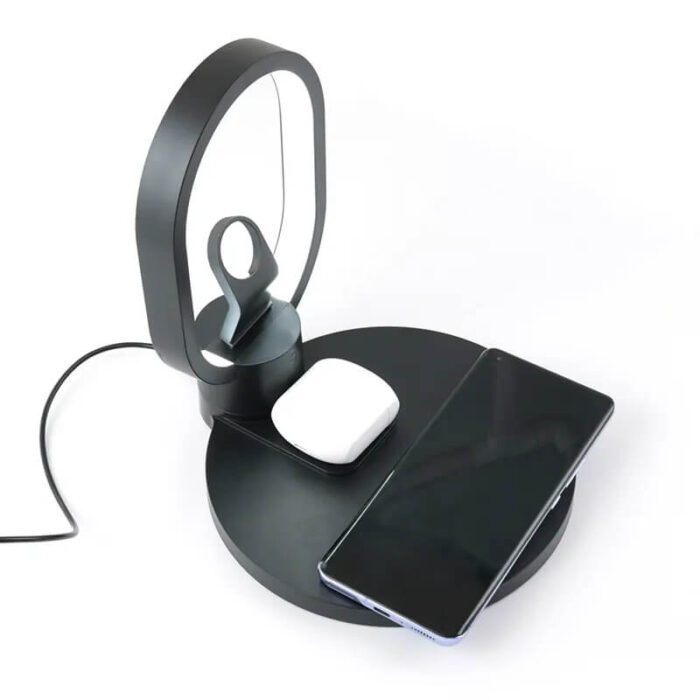 4 in 1 Wireless Charger with Bedside Lamp - Image 2