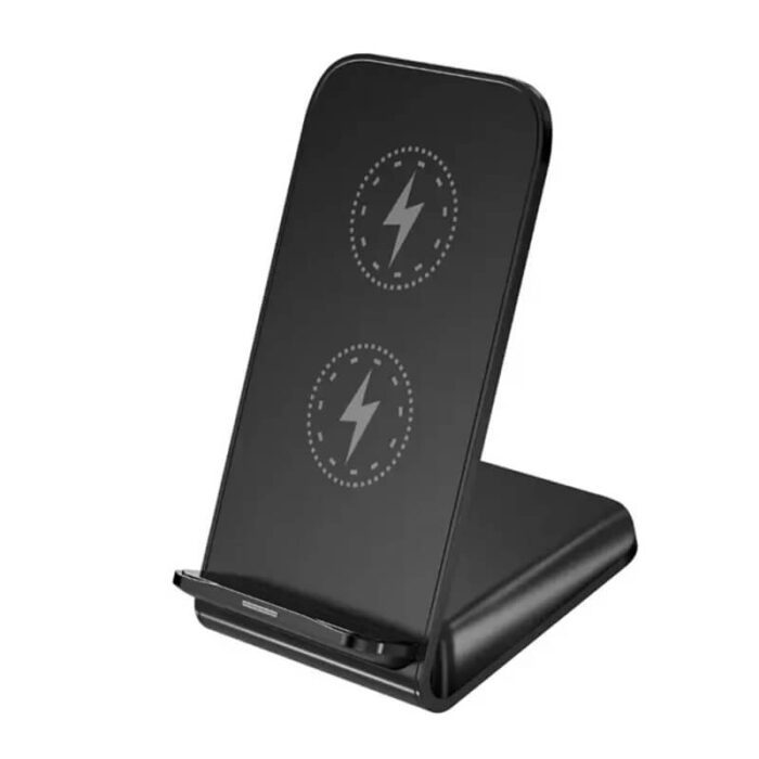 3 In 1 Phone Holder with Wireless Charger