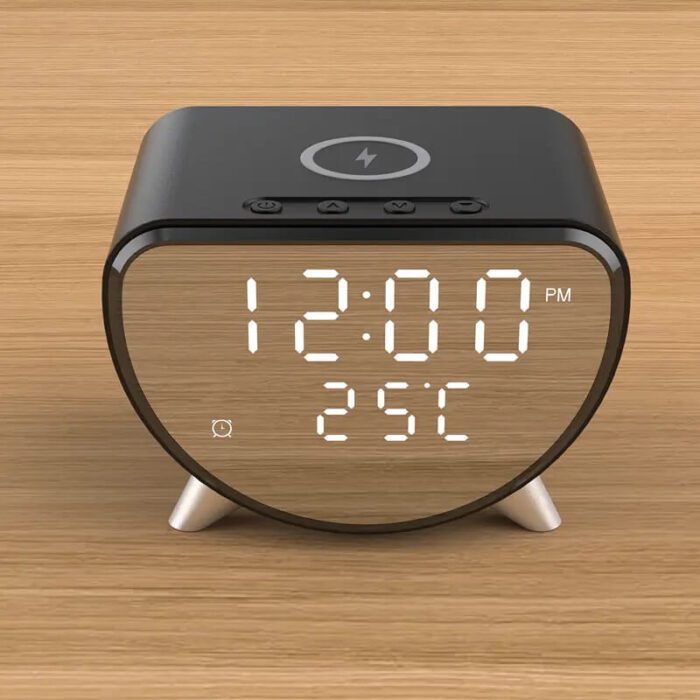 Clock with Wireless Charger