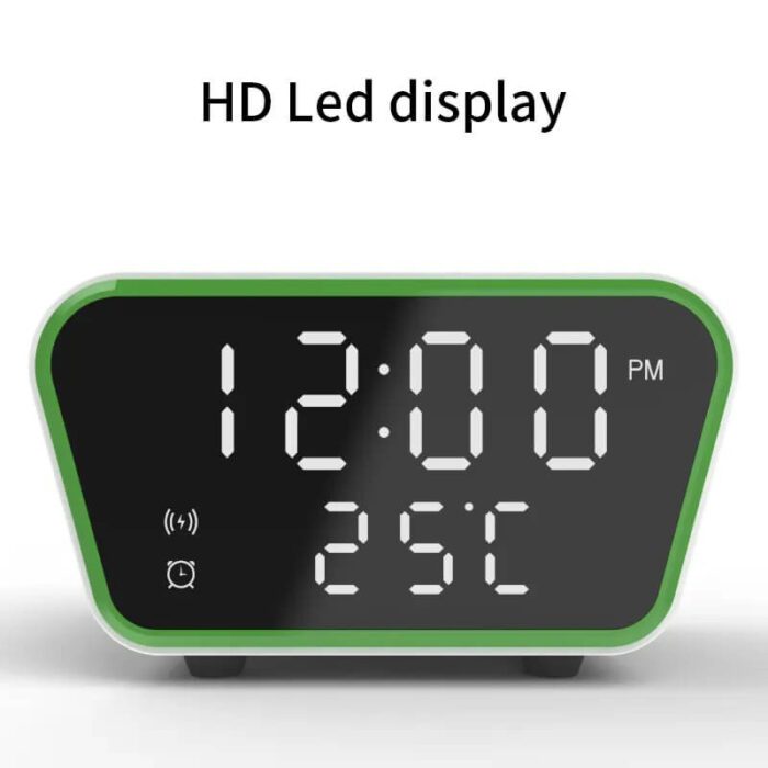 Clock with Wireless Charger