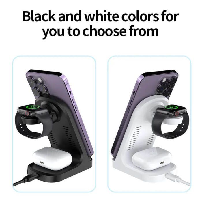 3 in 1 Magnetic Wireless Charger