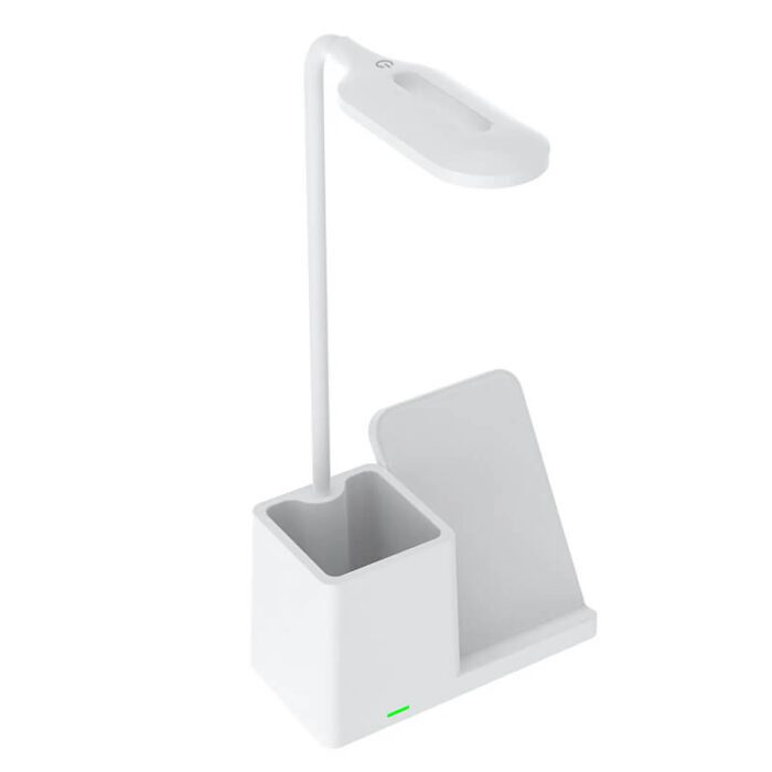 3 in 1 Wireless Charger with Pen Holder and Desk Lamp