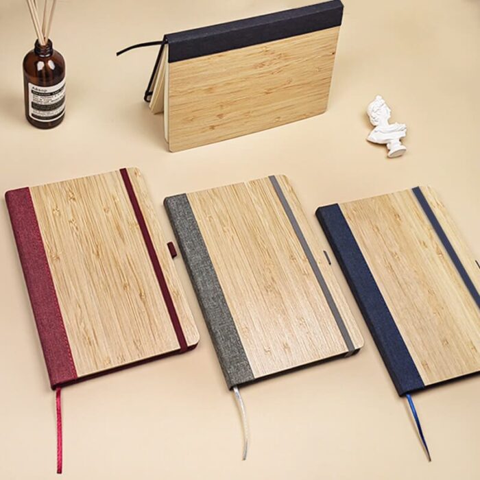 Eco-friendly bamboo notebook - Image 4