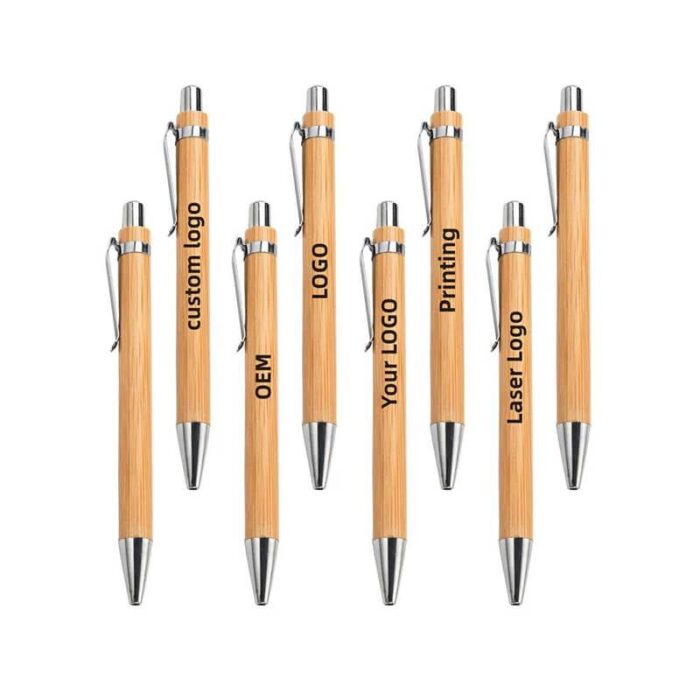 Eco-friendly bamboo ballpoint pen - Image 2
