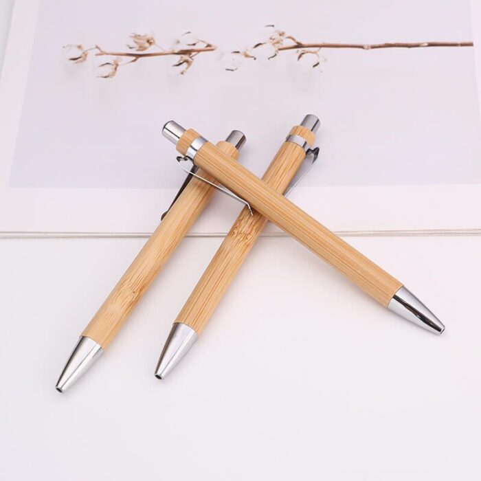 Eco-friendly bamboo ballpoint pen - Image 3