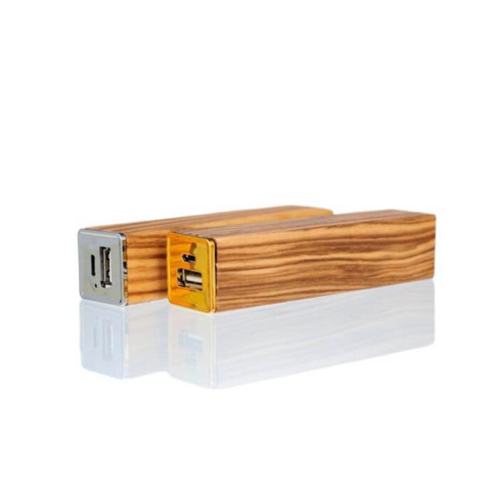 Eco-friendly wooden tube powerbank - Image 4