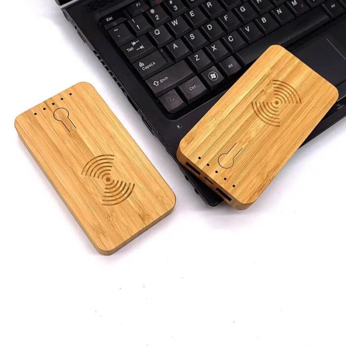 Eco-friendly bamboo powerbank - Image 3