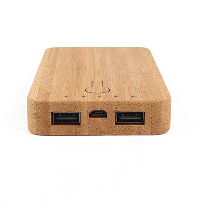 Eco-friendly bamboo powerbank - Image 4