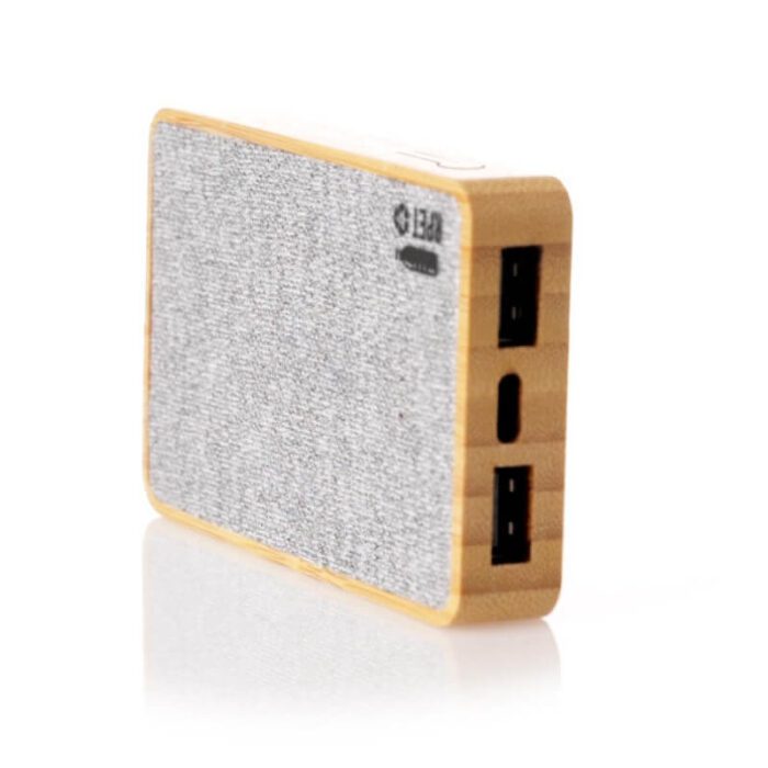 Eco-friendly RPET bamboo powerbank - Image 3