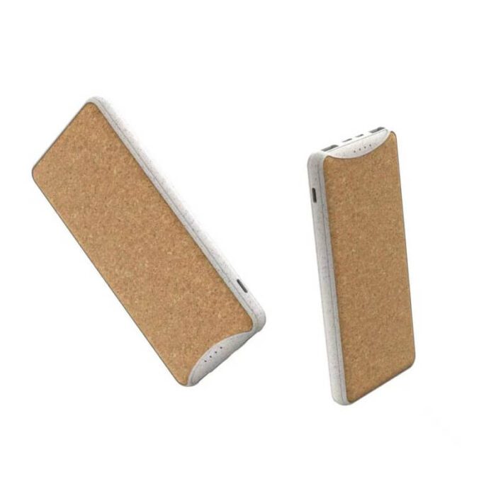 Eco-friendly wheat straw cork powerbank - Image 4