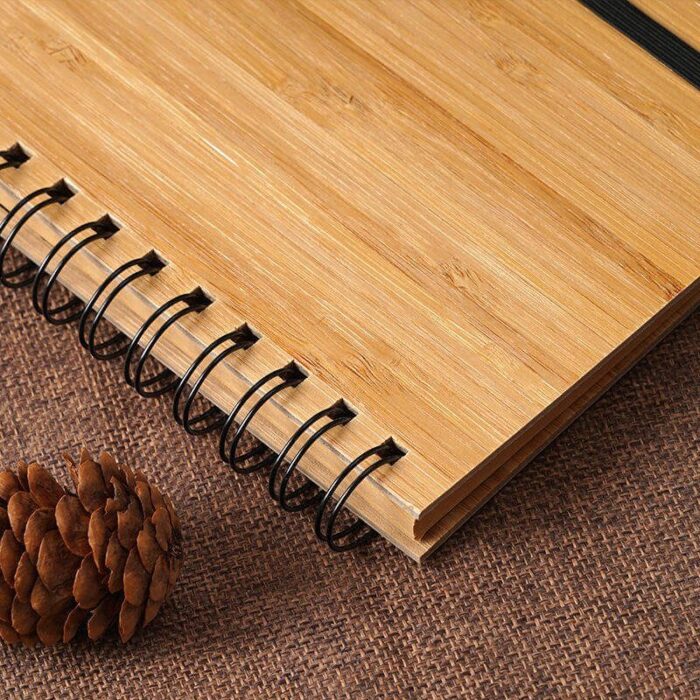 Eco-friendly bamboo pen & notebook set - Image 6
