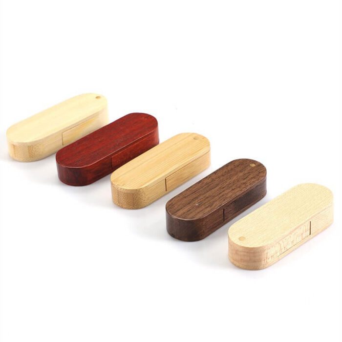 Eco-friendly Rotate and fold Wooden USB Disks - Image 5